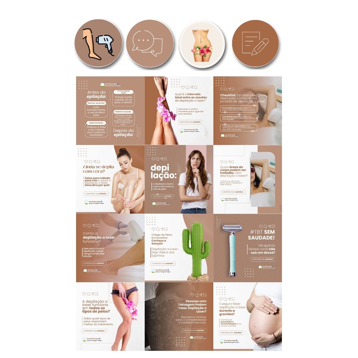 Depilação A Laser Packs Essencial